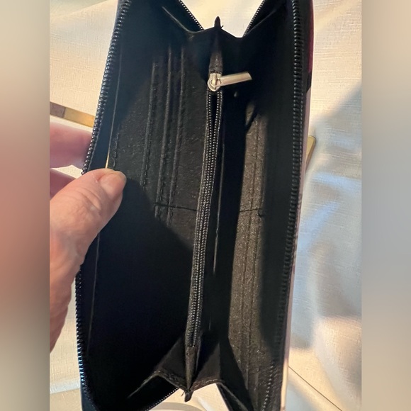 NFL Arizona Cardinals Wallet Clutch Black Red Cream NWOT - Picture 16 of 16